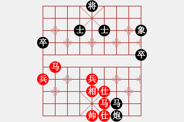 象棋棋譜圖片：naraku(7段)-負(fù)-progress(8段) - 步數(shù)：100 