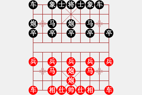 象棋棋譜圖片：Krosa 3002594(草民) 負(fù) Lekima 3083232(校尉) - 步數(shù)：10 