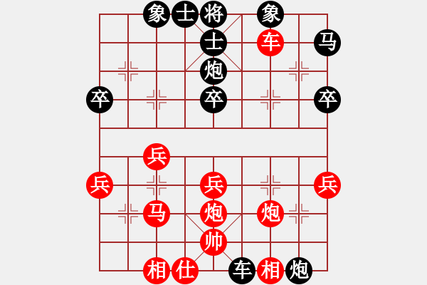 象棋棋譜圖片：壽光大師(3段)-勝-舒城魔刀(1段) - 步數(shù)：40 