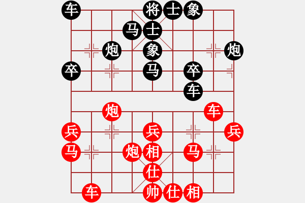 象棋棋譜圖片：電腦分析 車4進(jìn)4 - 步數(shù)：17 