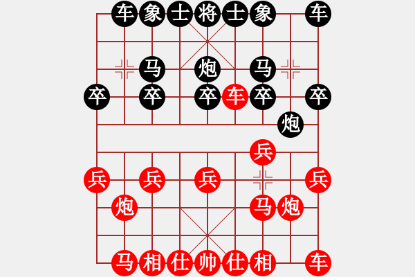 象棋棋譜圖片：聞喜老漢壓馬巡河炮10 - 步數(shù)：10 