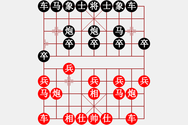 象棋棋譜圖片：溧陽 潘培軍 和 丹陽 蔡林寶 - 步數(shù)：10 