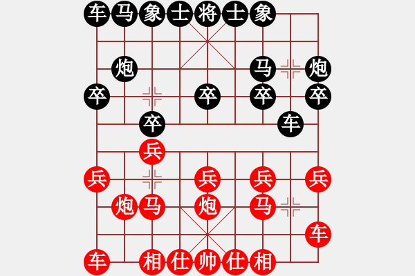 象棋棋譜圖片：四川成都懿錦金弈 孟辰 和 上海金外灘 謝靖 - 步數(shù)：10 