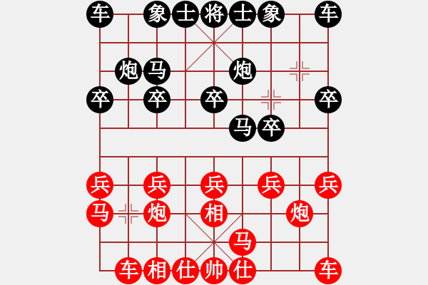 象棋棋譜圖片：‖棋家軍‖皎月2[2739506104] -VS- 昭雪[1404851002] - 步數(shù)：10 