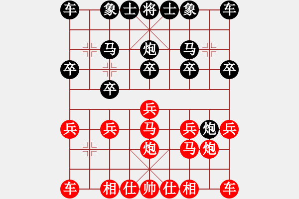 象棋棋譜圖片：立刻 勝 尋風(fēng)小鳥 - 步數(shù)：10 