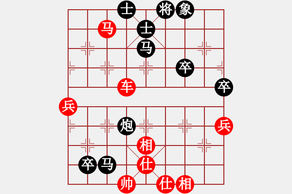 象棋棋譜圖片：藍梅(7段)-勝-彝州小神童(9段) - 步數：80 