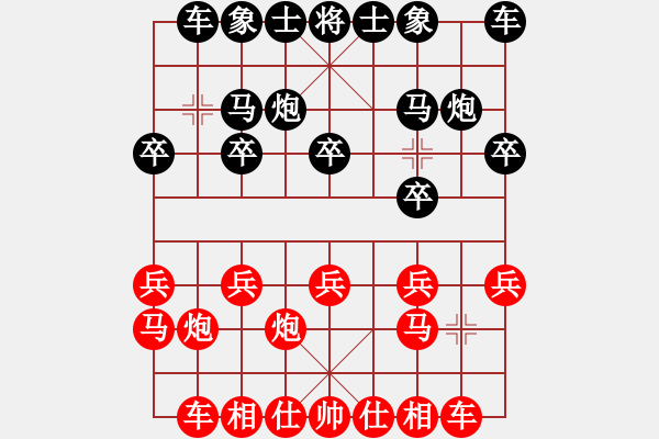 象棋棋譜圖片：新手黃司機(6級)-負-bbboy002(4級) - 步數(shù)：10 