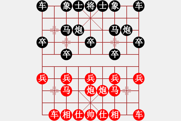 象棋棋譜圖片：伏魔自心(6段)-勝-泓一(9段) - 步數(shù)：10 