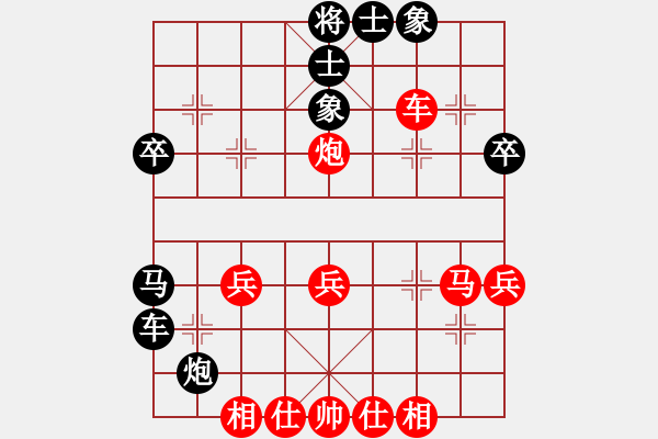 象棋棋譜圖片：徐超       先勝 張建平     - 步數(shù)：40 