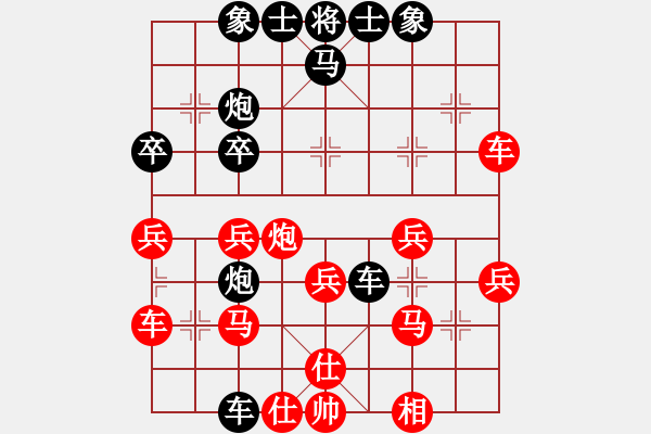 象棋棋譜圖片：香港阿周(9段)-勝-雪擁蘭關(guān)(8段) - 步數(shù)：40 