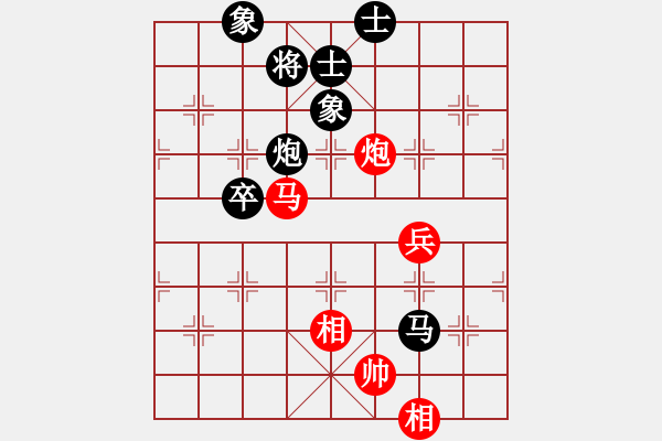 象棋棋谱图片：庞才良 先和 张学潮 - 步数：85 
