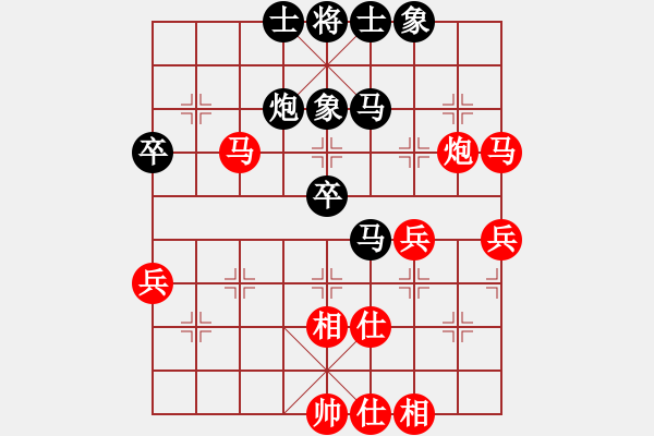 象棋棋譜圖片：潤楷先負灝楠20190316已評注 - 步數：50 