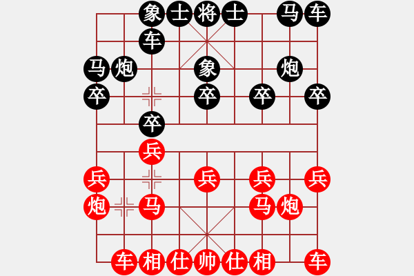 象棋棋譜圖片：因為所以[1245437518] -VS- 把酒當歌[909119395] - 步數(shù)：10 