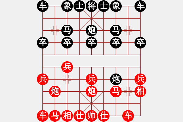 象棋棋譜圖片：3083232(都尉) 勝 3128531(草民) - 步數：10 