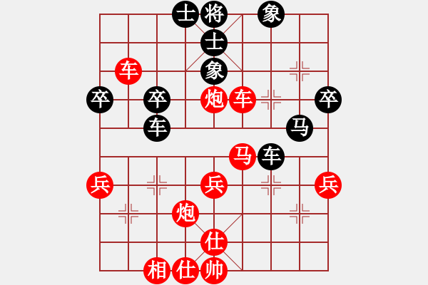 象棋棋譜圖片：3083232(都尉) 勝 3128531(草民) - 步數：40 