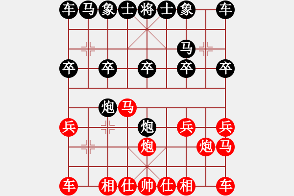 象棋棋譜圖片：新品棋社慶笫五輪品棋對手先負(fù)星語 - 步數(shù)：10 