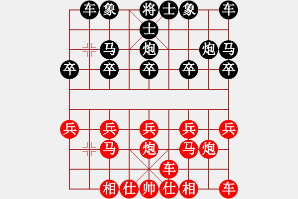 象棋棋譜圖片：棋門(mén)客棧飛揚(yáng)先負(fù)螞蟻 - 步數(shù)：10 