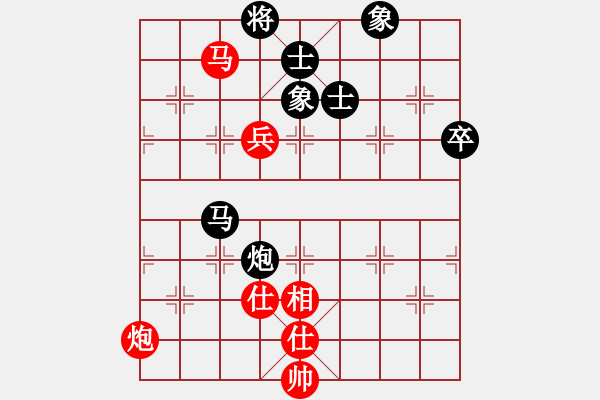 象棋棋谱图片：卢国龙 先和 邓祥年 - 步数：112 