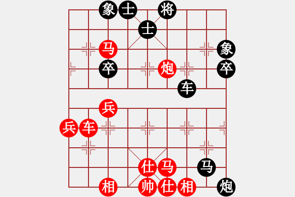 象棋棋譜圖片：帶狗的道士(5段)-勝-哈哈大笑(6段) - 步數(shù)：60 