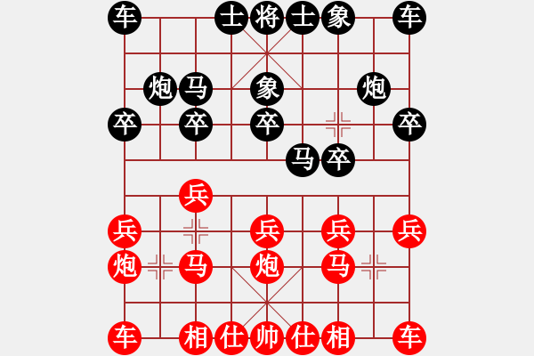 象棋棋譜圖片：廣東新供銷天潤(rùn)隊(duì) 黃海林 勝 江西溫派實(shí)業(yè)隊(duì) 李鴻嘉 - 步數(shù)：10 