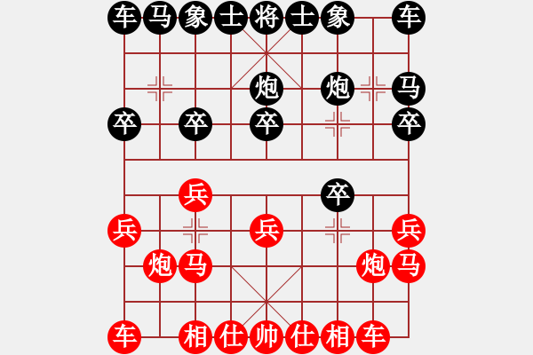 象棋棋譜圖片：唐禹[9-1] 先勝 葉芳余[8-1] - 步數(shù)：10 