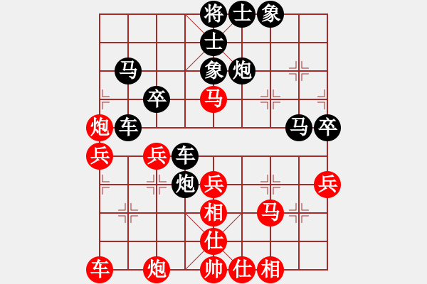 象棋棋谱图片：董正林先胜刘建国 - 步数：50 