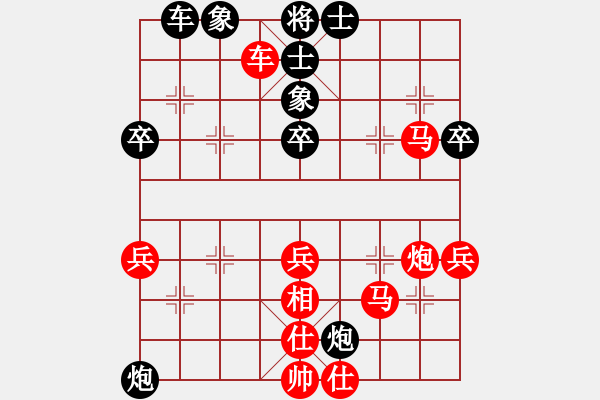 象棋棋譜圖片：2022.10.15.9JJ先勝過(guò)宮炮對(duì)進(jìn)7卒 - 步數(shù)：50 