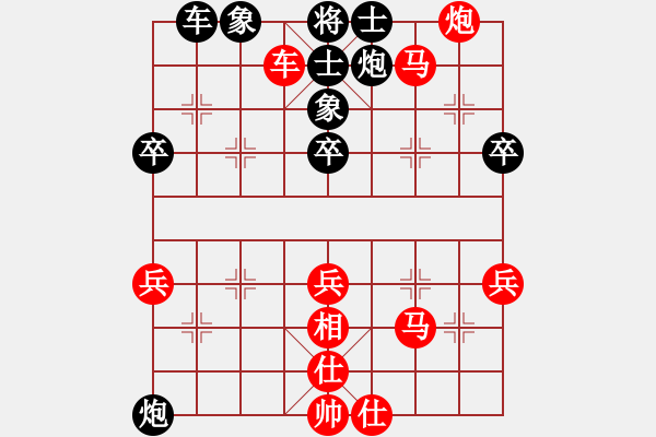 象棋棋譜圖片：2022.10.15.9JJ先勝過(guò)宮炮對(duì)進(jìn)7卒 - 步數(shù)：53 