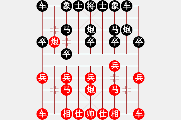 象棋棋譜圖片：倚天高手VS糊涂難得(2017 4 22 星期六) - 步數(shù)：10 