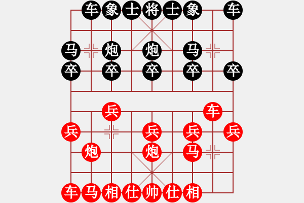 象棋棋譜圖片：1506102121 劉永富-一休大師 - 步數(shù)：10 