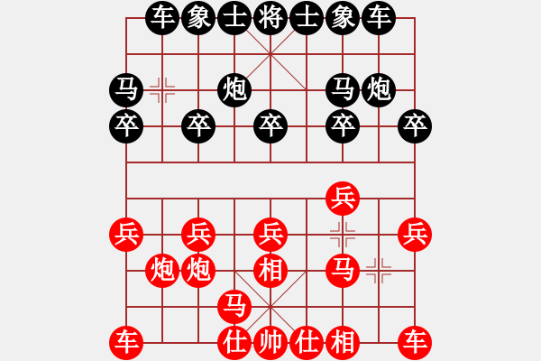 象棋棋譜圖片：無(wú)敵鐵手(2段)-勝-鎣霸(4段) - 步數(shù)：10 