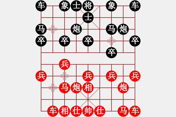 象棋棋譜圖片：松下酷代子(2星)-勝-灑瀟(9星) - 步數(shù)：10 