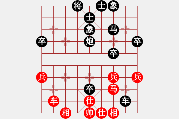 象棋棋譜圖片：逍遙劍客(3段)-負(fù)-給你面子(5段) - 步數(shù)：40 