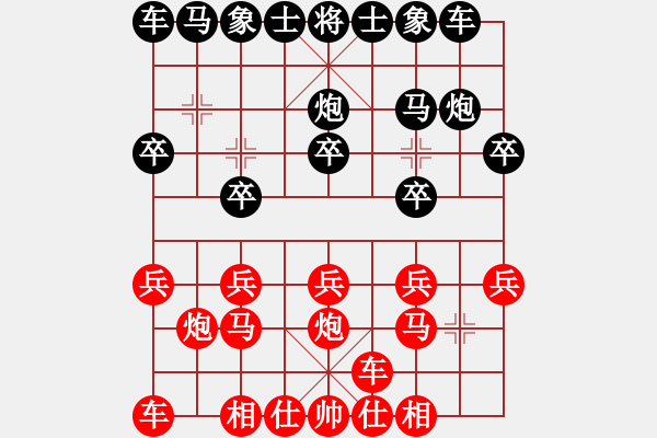 象棋棋譜圖片：170五分鐘快棋太守棋狂先勝M(fèi)5Note2017?8?4 - 步數(shù)：10 