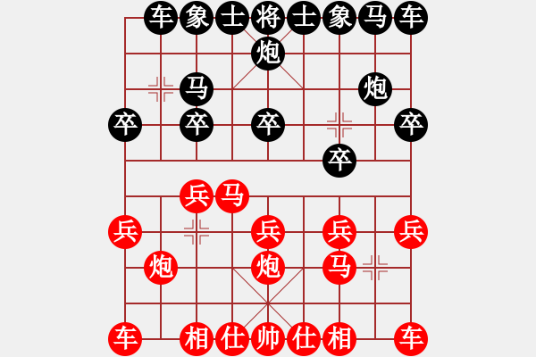 象棋棋譜圖片：一笑 先負(fù) 尢尢 - 步數(shù)：10 