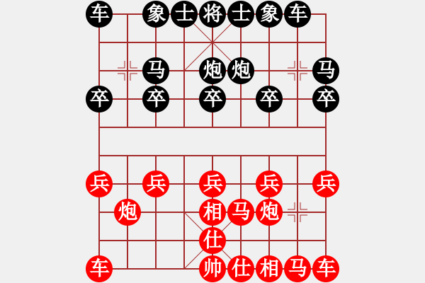 象棋棋譜圖片：佐手戒指先負(fù)紅螞蟻總創(chuàng) - 步數(shù)：10 