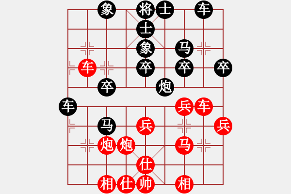 象棋棋譜圖片：寧津王小龍(5段)-負(fù)-習(xí)慣成自然(8段) - 步數(shù)：30 