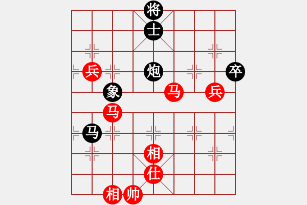 象棋棋譜圖片：chouqi(1段)-勝-圣域雙子座(4段)理大 - 步數(shù)：100 