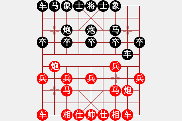 象棋棋譜圖片：2023.4.2.7JJ五分鐘先勝起馬局 - 步數(shù)：10 