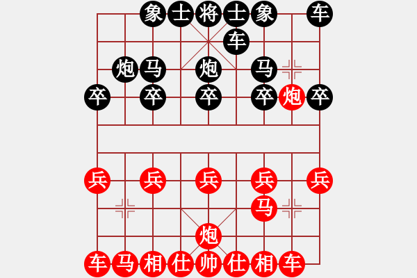 象棋棋譜圖片：君[240747580] -VS- 阿虎[842872520]4 - 步數(shù)：10 