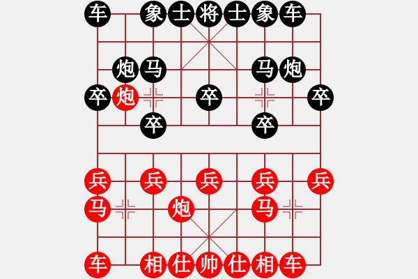 象棋棋譜圖片：第01輪 第03臺 湖北 陳漢華 先勝 湖南懷化 舒碧 - 步數(shù)：10 