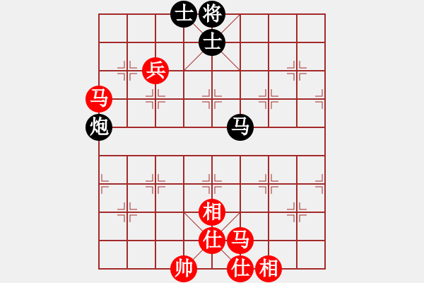 象棋棋譜圖片：象棋主考官(9段)-勝-海中綠洲(9段) - 步數(shù)：100 