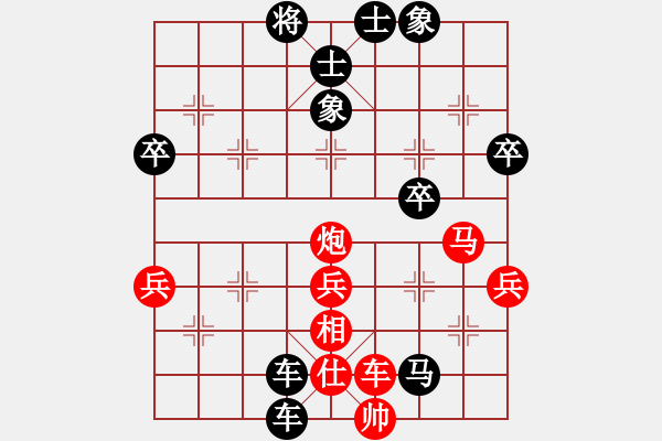 象棋棋譜圖片：深圳好棋智慧花田無錯業(yè)5-3先負太守棋狂2019·3·12 - 步數(shù)：64 