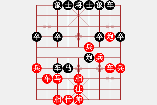 象棋棋譜圖片：笑傲乾坤(3段)-負(fù)-jialao(2段) - 步數(shù)：36 