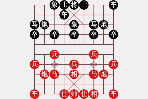 象棋棋譜圖片：2023.4.2.3JJ五分鐘先勝起馬局 - 步數(shù)：10 