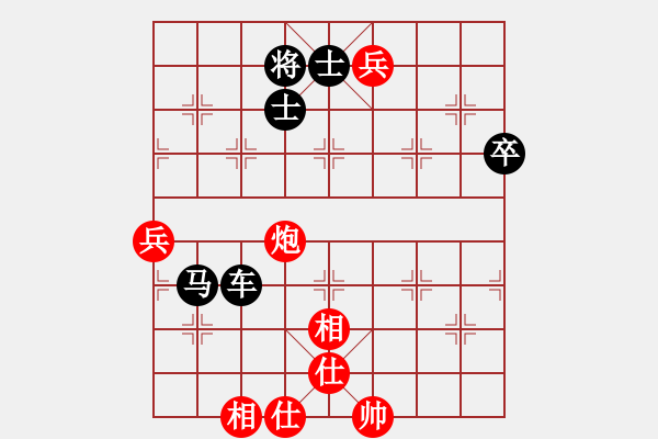 象棋棋譜圖片：20171022 先勝Q(mào)Q業(yè)五 中炮巡河炮對飛右象急橫車 炮八進二 黑馬2進1 - 步數(shù)：123 