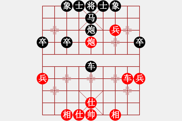 象棋棋譜圖片：天枰座童虎(月將)-和-弈林任我行(9段) - 步數(shù)：40 