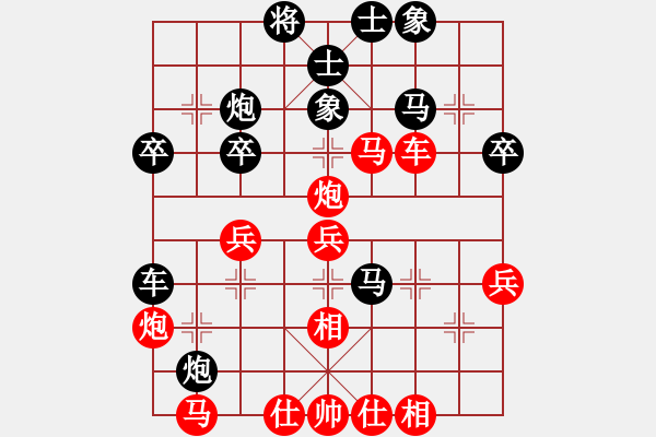 象棋棋譜圖片：【非凡華彩】精英々風(fēng) 負(fù) 祥龍棋緣＊一帆風(fēng)順 - 步數(shù)：40 