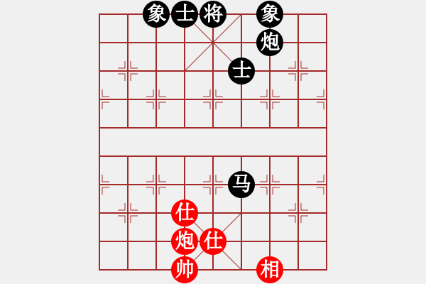 象棋棋譜圖片：女佛像(6段)-和-佬夫與你們(8段) 五七炮互進(jìn)三兵對(duì)屏風(fēng)馬邊卒右馬外盤河 - 步數(shù)：170 