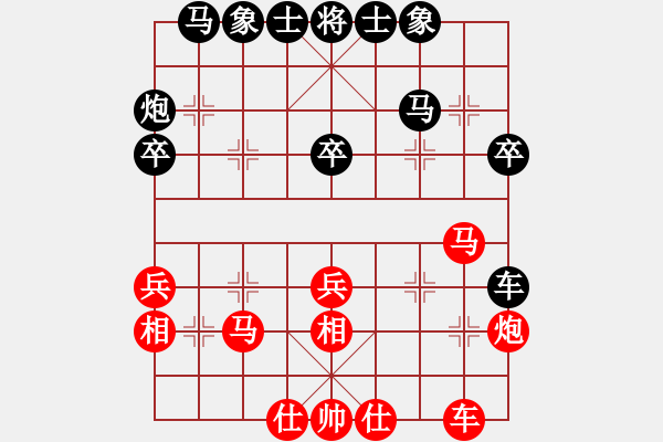 象棋棋譜圖片：再試牛刀(4舵)-勝-bbboy002(2舵) - 步數(shù)：40 